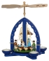 Preview: Pyramide Christi Geburt blau