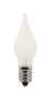 Preview: LED-Filament Flammkerze 16V/0,25W - E10