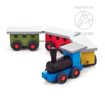 Miniatur Eisenbahn farbig