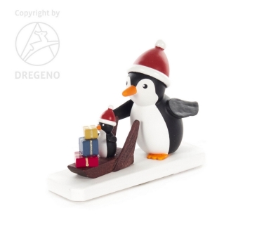 Pinguin Weihnachtsexpress