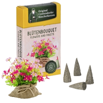 Crottendorfer Räucherkerzen Blütenbouquet