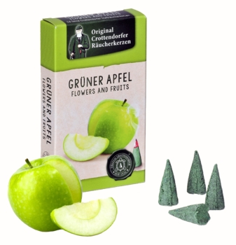Crottendorfer Räucherkerzen Grüner Apfel
