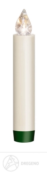 LUMIX CLASSIC -Superlight- elfenbein - Kerze Ø 17mm