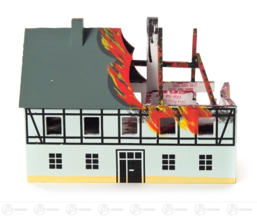 Brandstätte Haus
