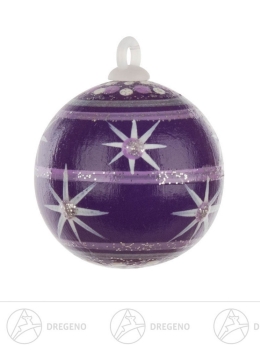 Weihnachtsbaumkugel 3 cm violett