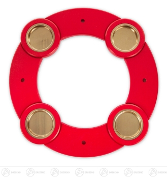 Vario-Tischleuchter 24 cm rot