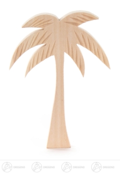 Palme flach geschnitzt 8,5 cm