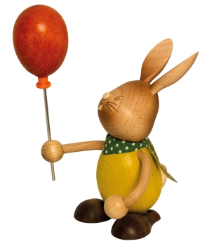 Hase "Stupsi" mit Luftballon