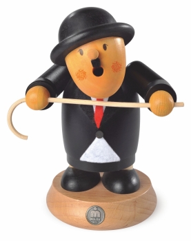 Räuchermann Charlie Chaplin 16 cm