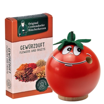 Räucherfigur Tomate (Freche Früchtchen)