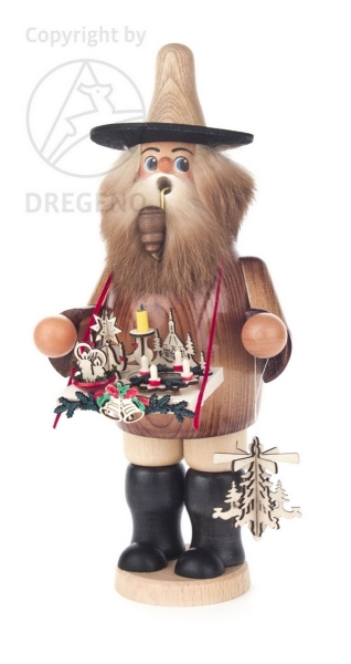 Räuchermann Adventsleuchterhändler 25 cm