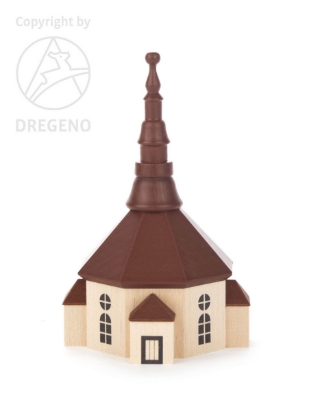 Seiffener Kirche natur 10 cm