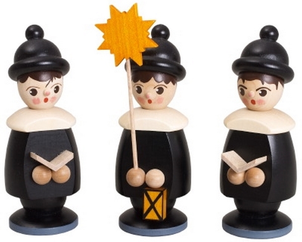 3 Kurrendefiguren schwarz  