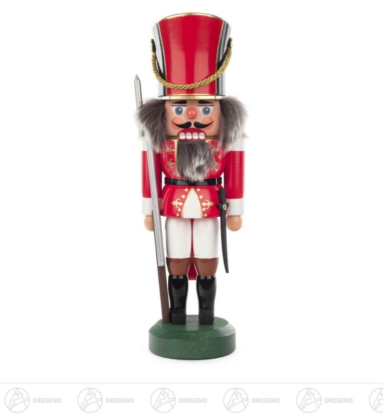 Nussknacker Soldat rot 30cm