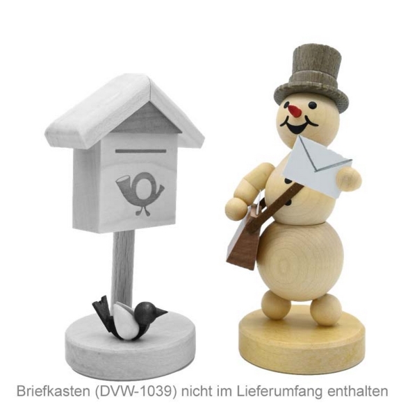 Schneemann Postbote