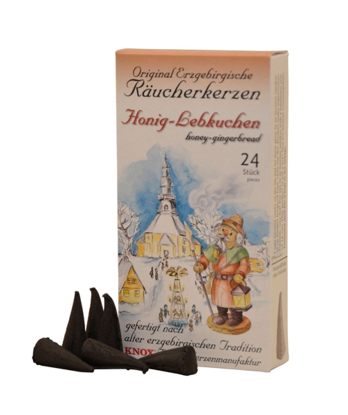 KNOX-Räucherkerzen erzgeb. Honig-Lebkuchen