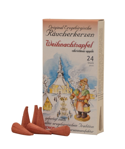 KNOX-Räucherkerzen erzgeb. Weihnachtsapfel