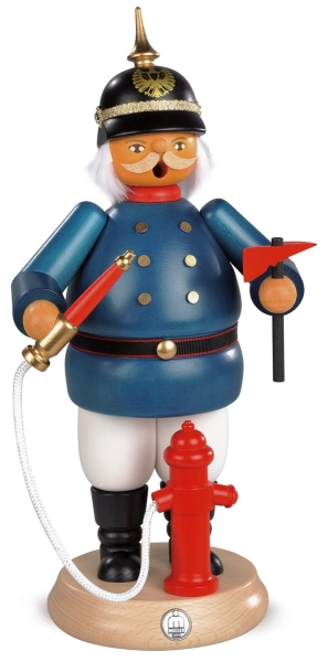 Räuchermann Historischer Feuerwehrmann 25 cm