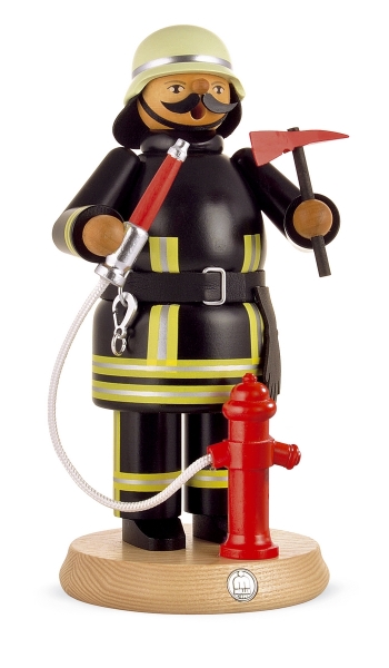 Räuchermann Feuerwehrmann 24 cm