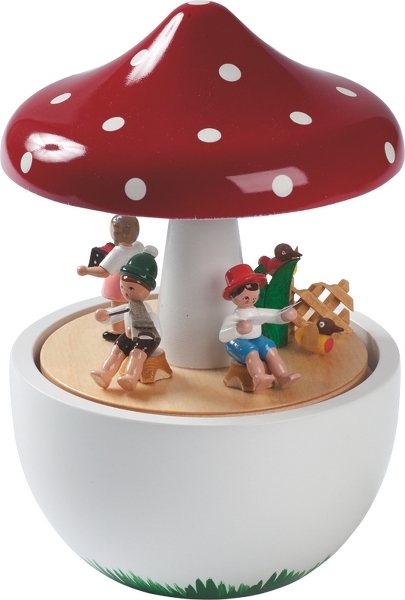 Spieldose Pilz