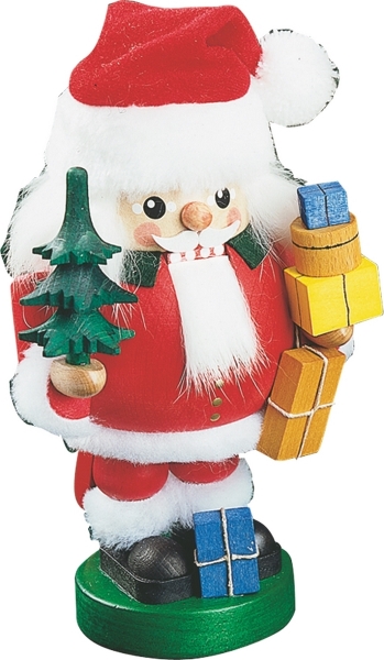 Nussknacker Santa mit Paketen 19 cm