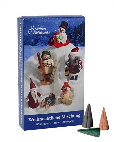 Räucherkerzen Weihnachtliche Mischung