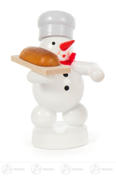 Bäcker-Schneemann mit Brot